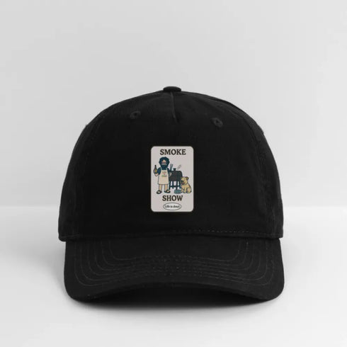 Life is dead. Jerry's Smokin' Something Grateful Dead Stealie Dad Hat - black